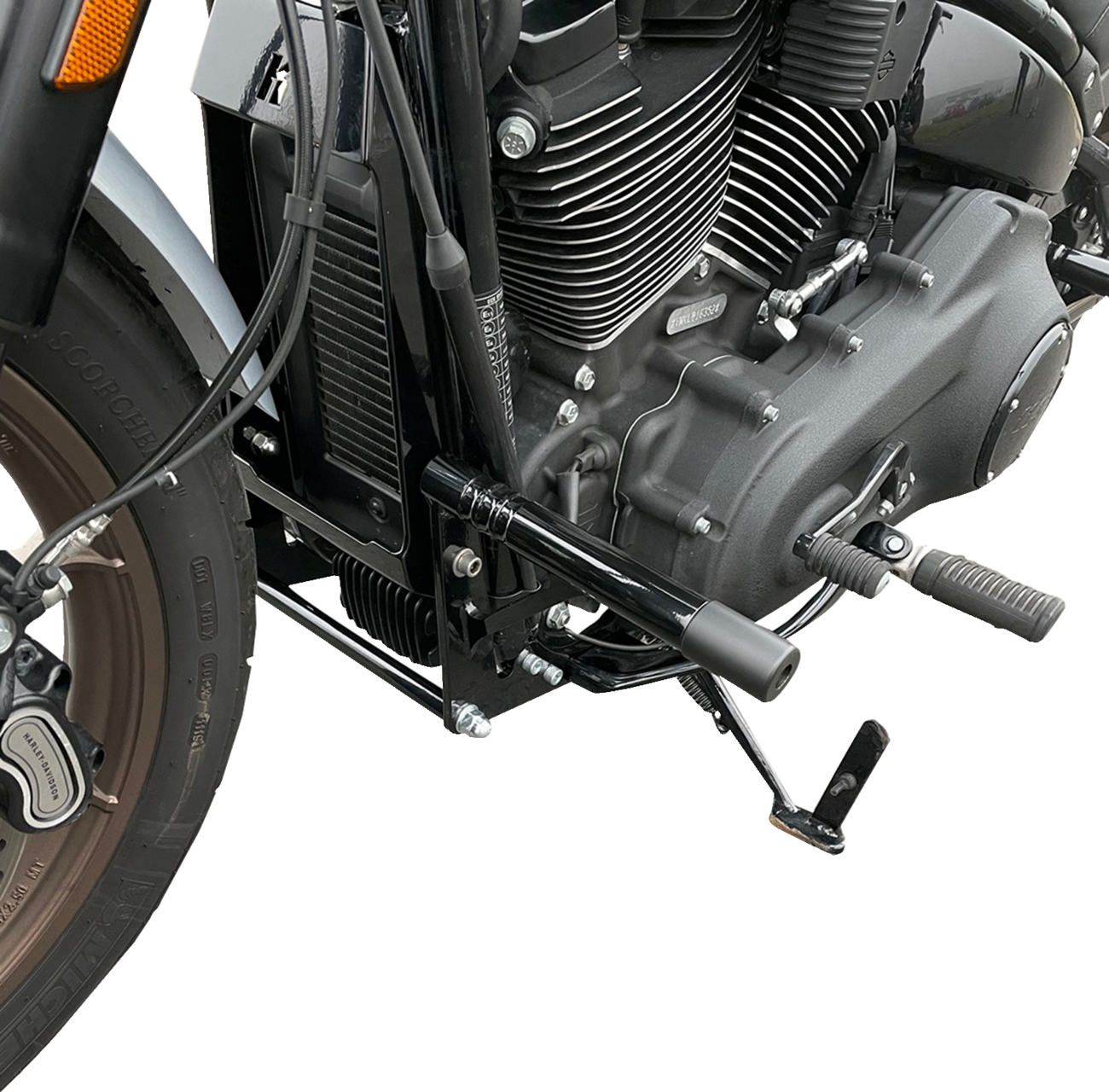 Engine Guards - Front - Black - Softail - Image 3