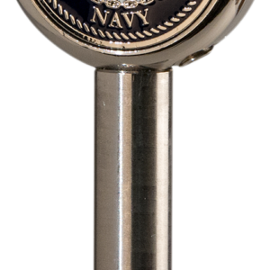 Navy Flag Topper - 9"