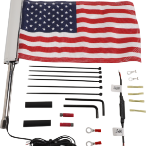 LED Flagpole - U.S. Flag