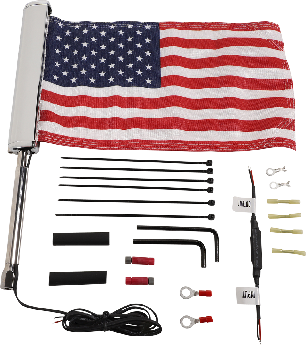 LED Flagpole - U.S. Flag