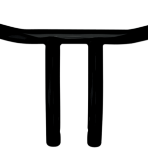 Handlebar - Drag - 8" Rise - Black