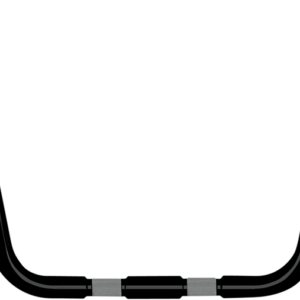 Handlebar - Ape Hanger - Springer - 12-1/2" - Black