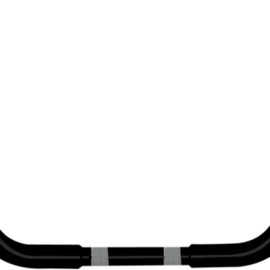 Handlebar - Ape Hanger - 8-1/2" - TBW - Black