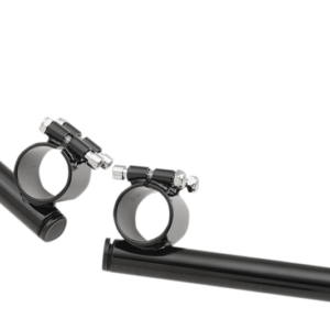 Handlebar - Clip-On - 39 mm - Dimpled - Black