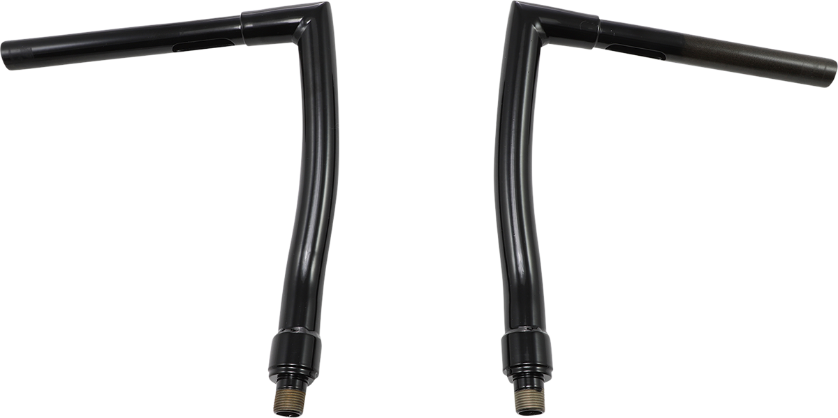 Handlebar - Strip - FXS - 1-1/4" - 12" Rise - OEM Top Tree - Black - Image 2
