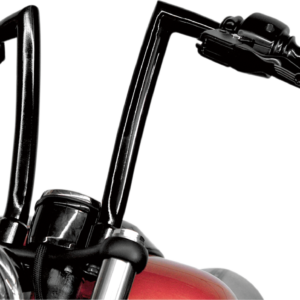 Handlebar - Strip - FXS - 1-1/4" - 12" Rise - OEM Top Tree - Black
