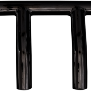 Handlebar - T-Bar - 4" - Dimpled - Black