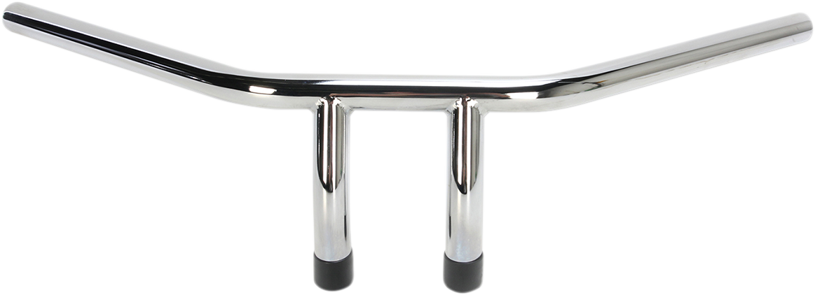 Handlebar - T-Bar - 6" - Dimpled - Chrome - Image 2