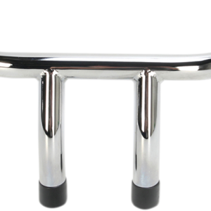 Handlebar - T-Bar - 8" - Dimpled - Chrome