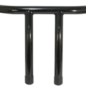 Handlebar - T-Bar - 8" - Dimpled - Black