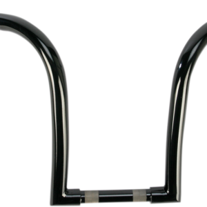 Handlebar - Ape Hanger - 1-1/4" Diameter - 12" Rise - Black