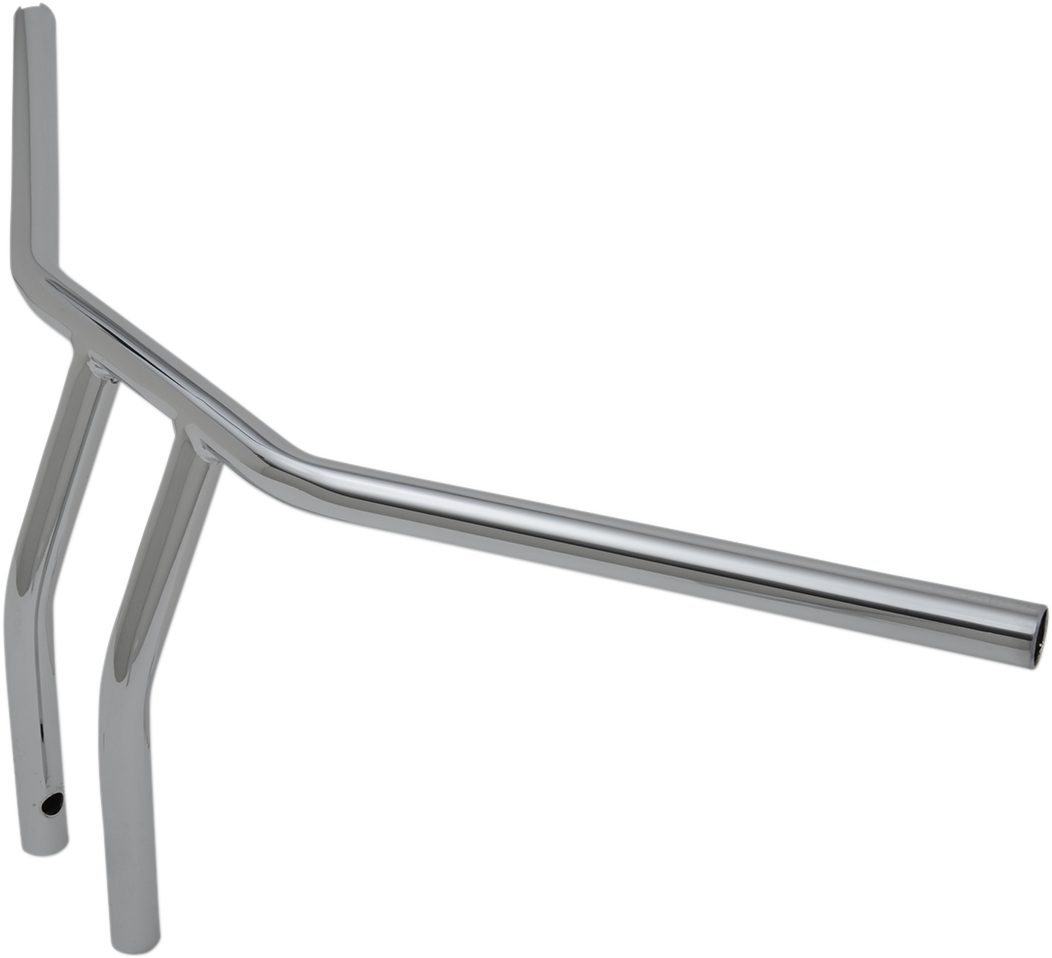 Handlebar - T-Bar - Drilled/Dimpled - 10" - Chrome