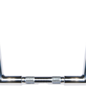 Handlebar - Hooked - 10" - Chrome