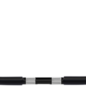 Handlebar - Bagger - Hooked - 10" - Black