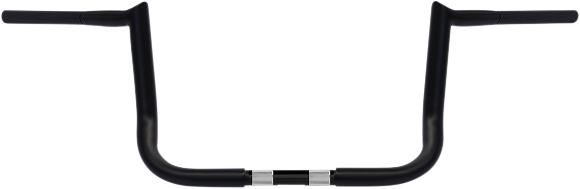 Handlebar - Bagger - Hooked - 10" - Black