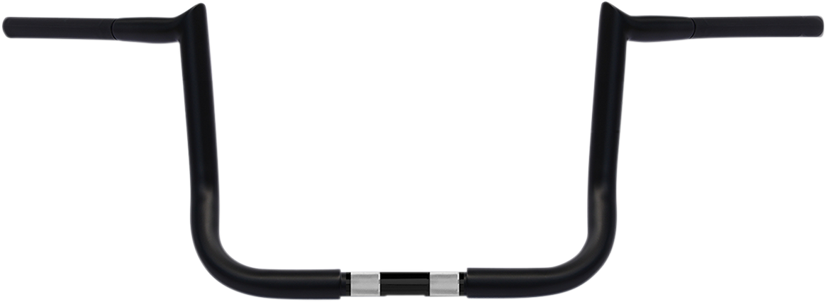 Handlebar - Bagger - Hooked - 12" - Black