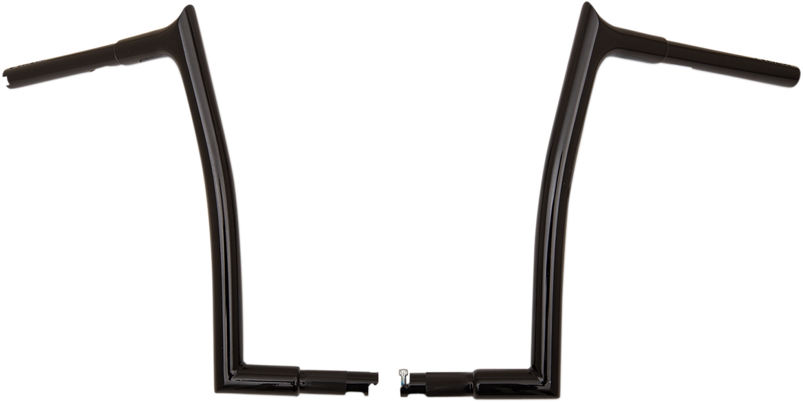 Handlebar - Pointed Top - 14" - Black - Image 2