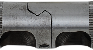 Handlebar - Pointed Top - 14" - Chrome