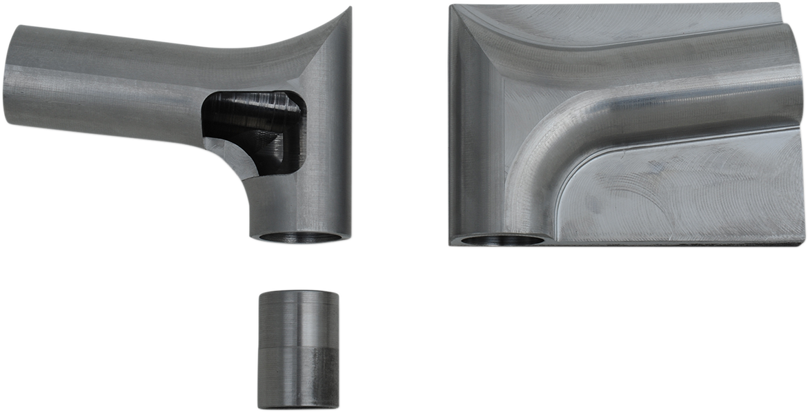 Handlebar Kit - Pointed Top - 10" - Chrome - Image 13