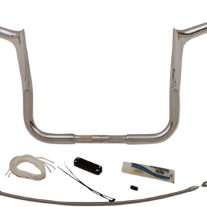 Handlebar Kit - Pointed Top - 12" - Chrome