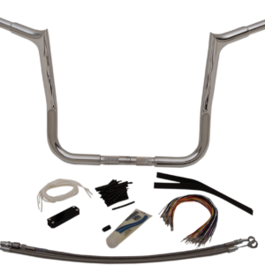 Handlebar Kit - Pointed Top - 14" - Chrome