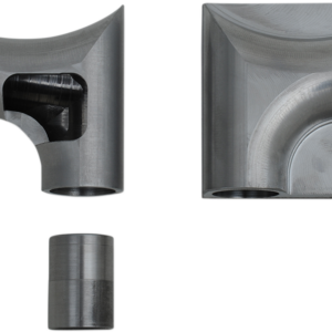 Handlebar Kit - Rounded Top - 14" - Chrome