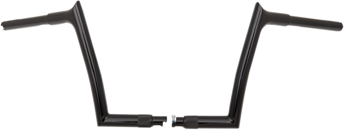 Handlebar - Pointed Top - 10" - Black - Image 2