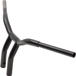 Handlebar - Kage Fighter - One Piece - Bent - 10" - Black
