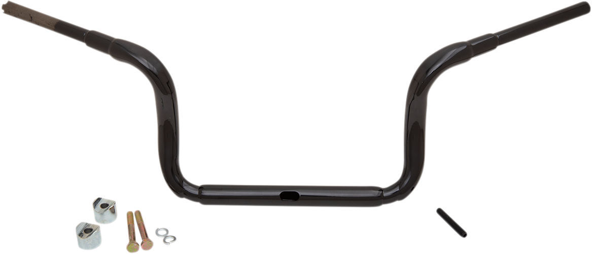 Handlebar - Grande Traditional Ape Hanger - 10" - Black - Image 2