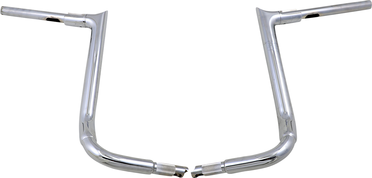 1-1/2" EZ Install Pointed Top Handlebar - 16" - Chrome - Image 2