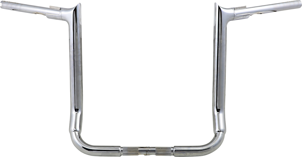 1-1/2" EZ Install Pointed Top Handlebar - 16" - Chrome