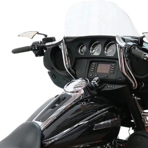 Handlebar - Monkey Bar - Pre-Wired - 10" - Chrome