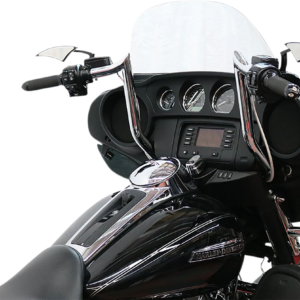 Handlebar - Monkey Bar - Pre-Wired - 12" - Chrome