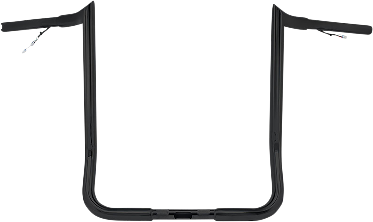 Handlebar - Monkey Bar - Pre-Wired - 14" - Black