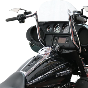 Handlebar - Monkey Bar - Pre-Wired - 14" - Chrome