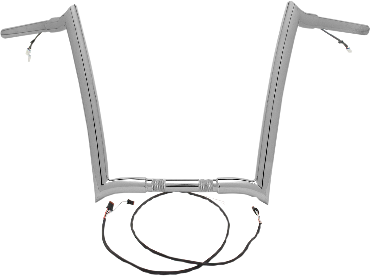 Handlebar - OEM - Pre-Wired - 12" - Chrome - Image 2