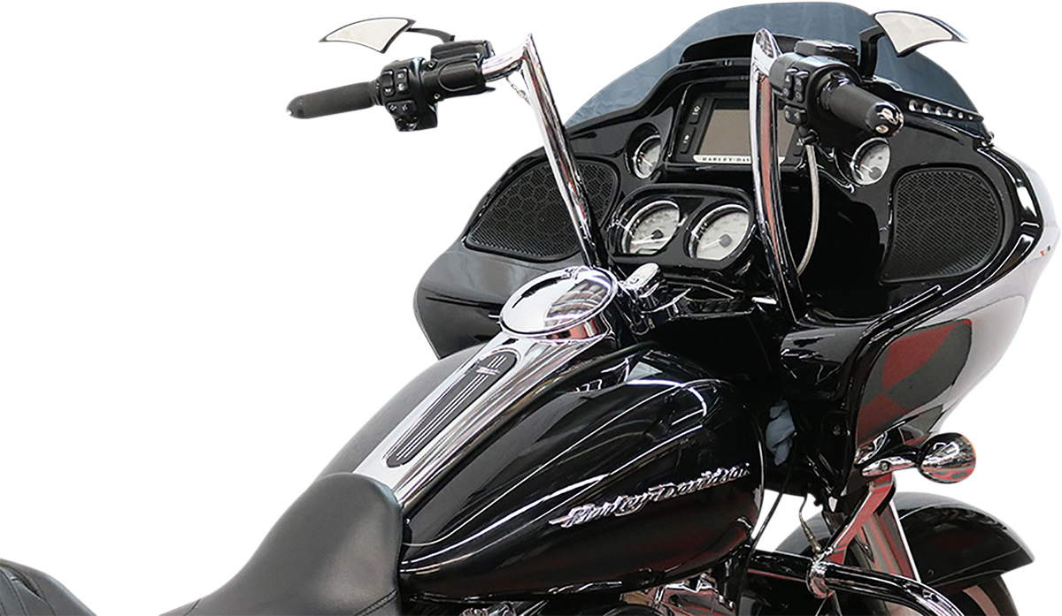 Handlebar - OEM - Pre-Wired - 12" - Chrome
