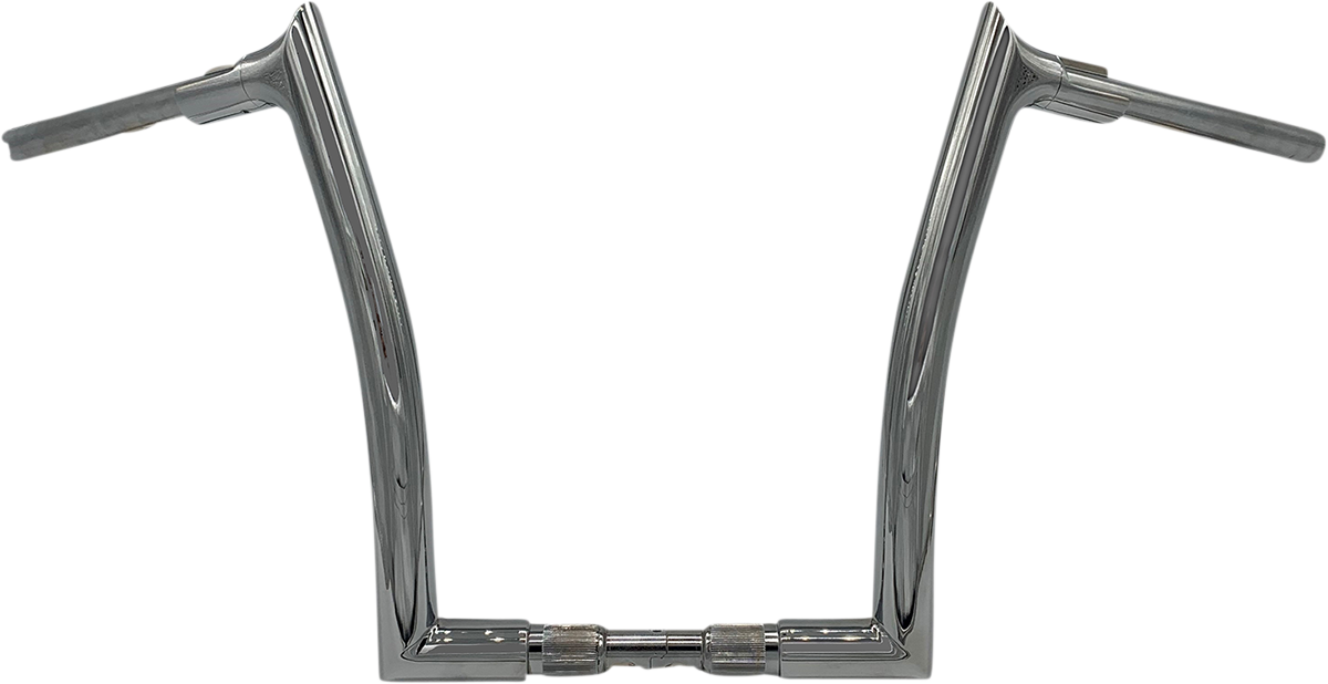 1-1/2" EZ Install Pointed Top Handlebar - 14" - Chrome - Image 2