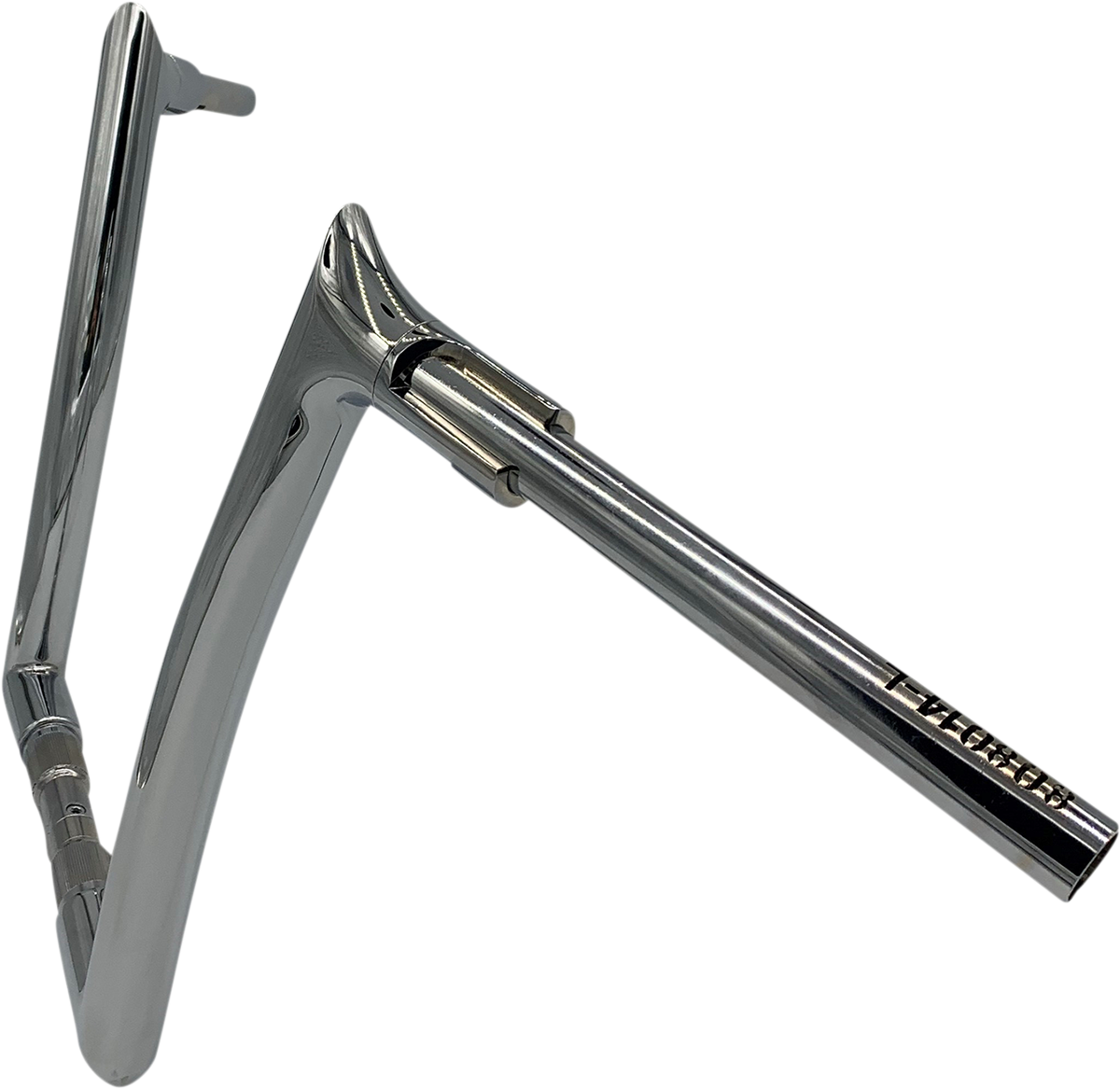 1-1/2" EZ Install Pointed Top Handlebar - 14" - Chrome - Image 4