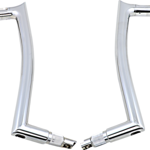 1-1/2" EZ Install Pointed Top Handlebar - 16" - Chrome