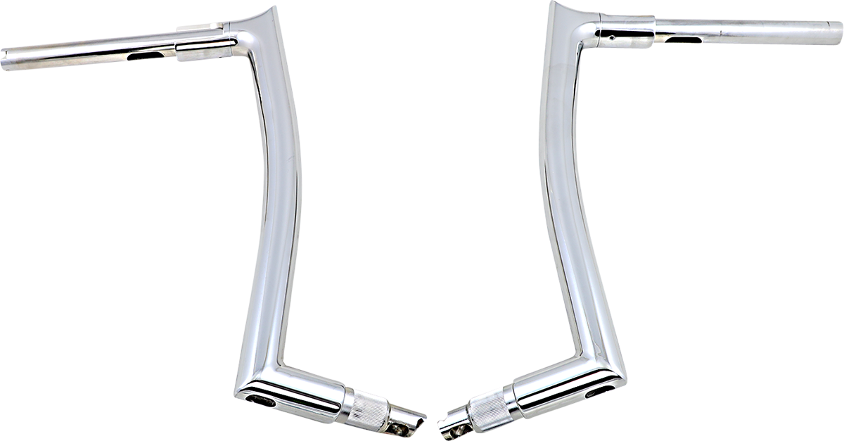 1-1/2" EZ Install Pointed Top Handlebar - 16" - Chrome