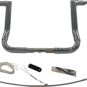 Handlebar Kit - Flat Top - 12" - Chrome