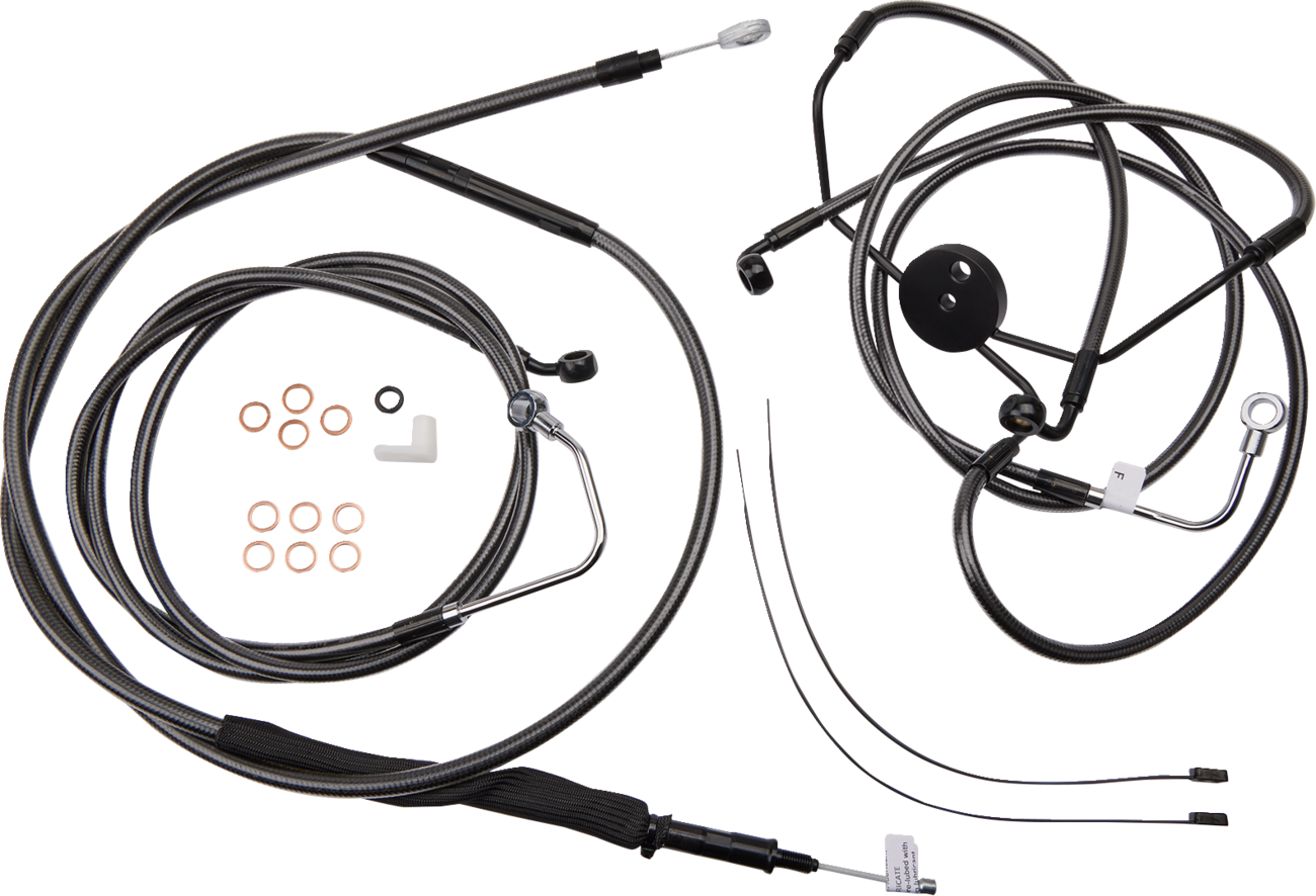 Handlebar Kit - Viking - 10" - Black Pearl™ - Image 3