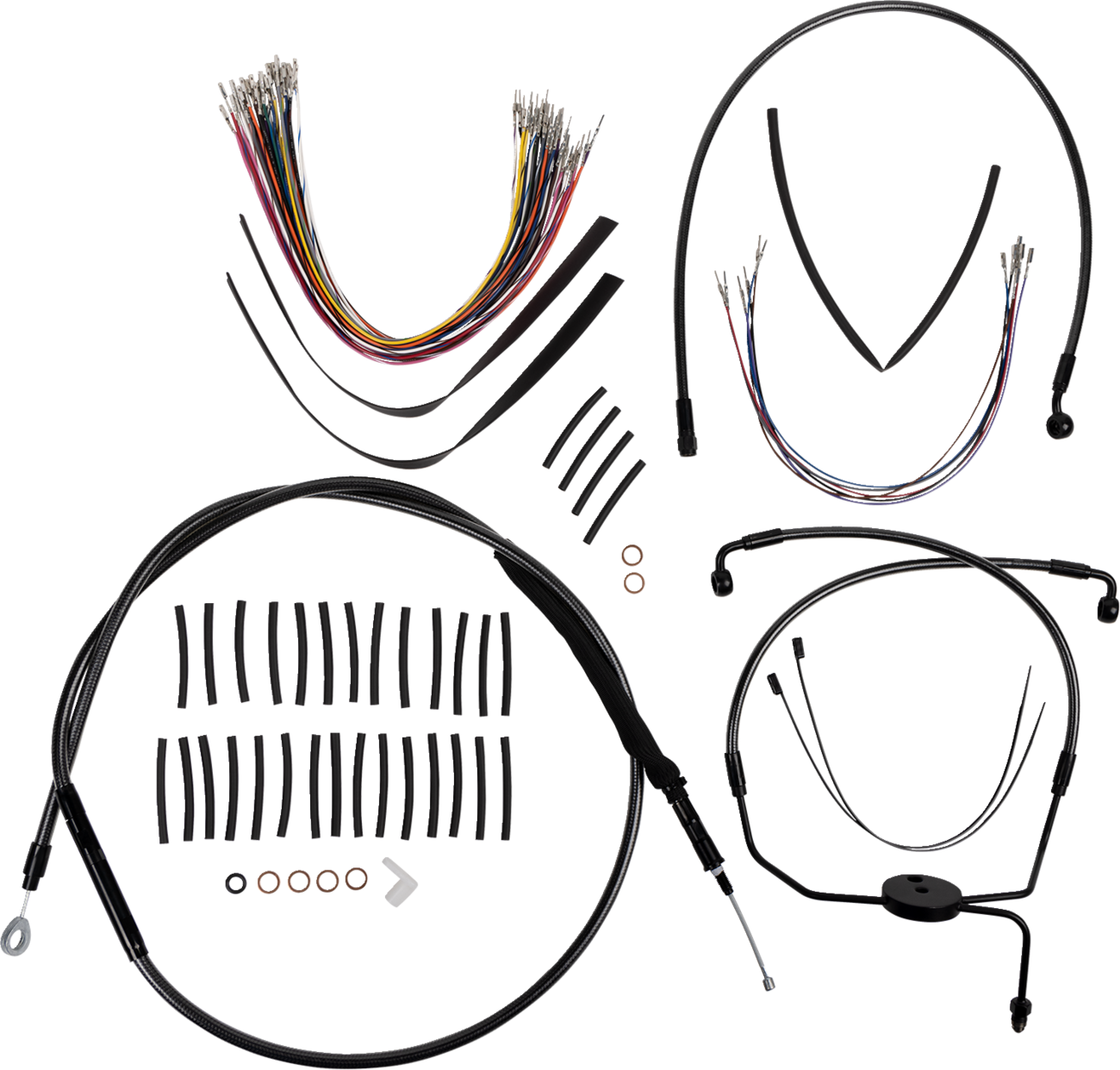 Handlebar Kit - Viking - 12" - Black Pearl™ - Image 2