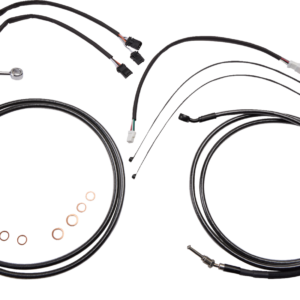 Handlebar Kit - Viking - 12" - Black Pearl™