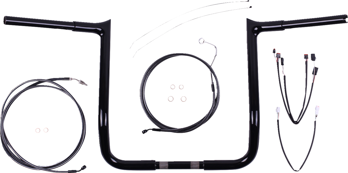 Viking Warrior Handlebar Kit - 12" - Black Pearl™