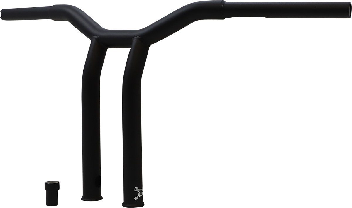 Handlebar - Dominator - Raked - 12" - Matte Black