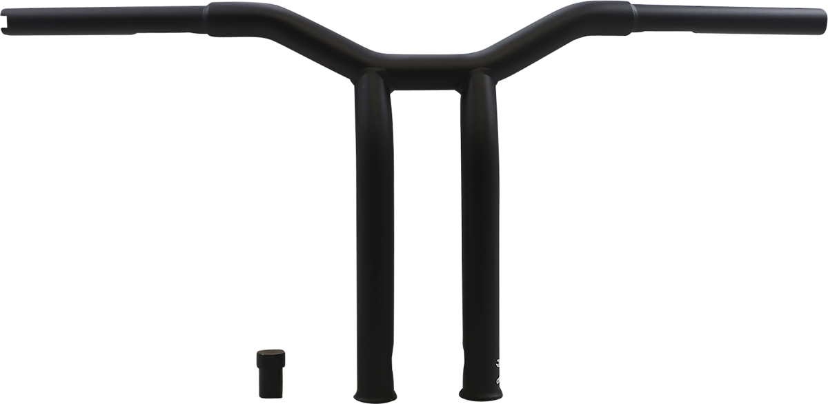 Handlebar - Dominator - Raked - 12" - Matte Black - Image 2