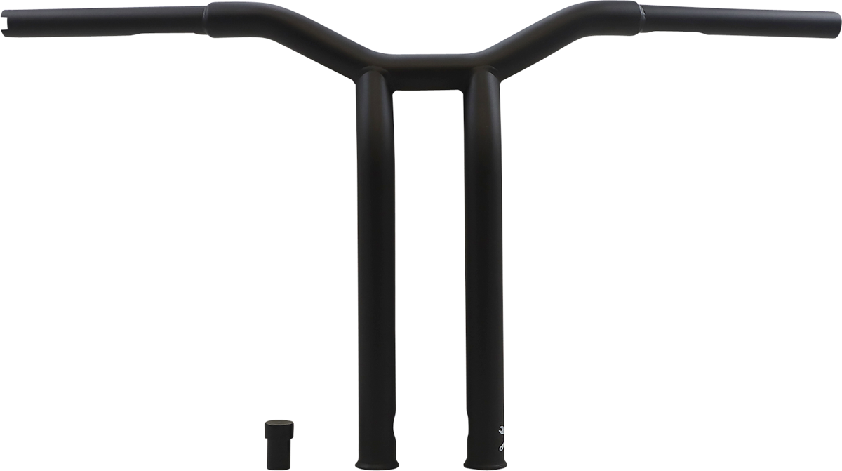 Handlebar - Dominator - Raked - 14" - Matte Black - Image 2