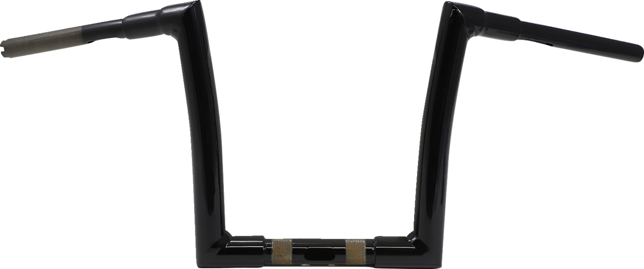 Handlebar - 1-1/2" Strip - 12" - Gloss Black - Road Glide